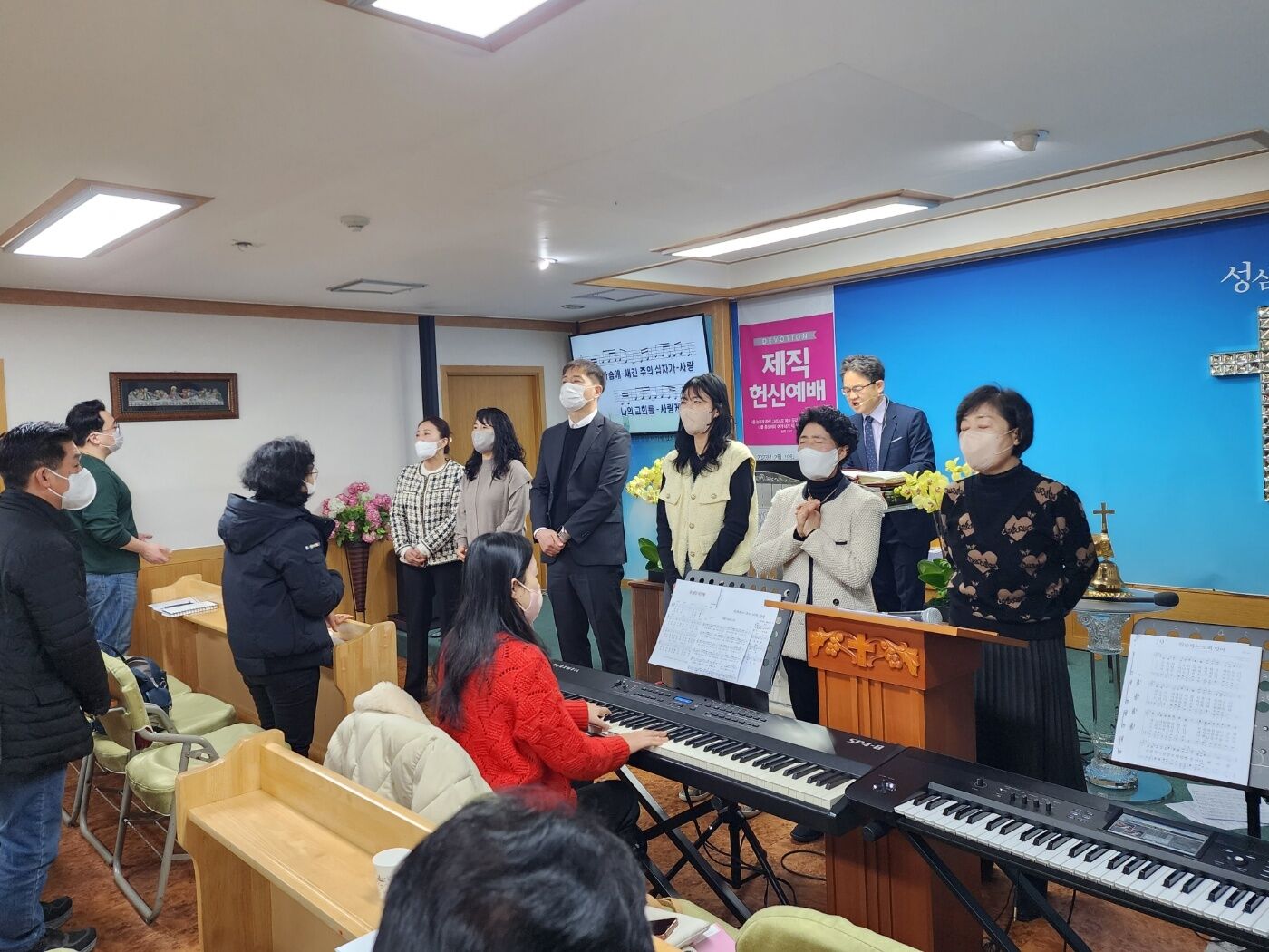 2023년 성심교회 주일예배 행사 사진 01